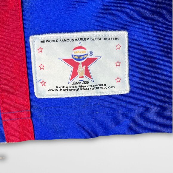 Harlem Globetrotters Basketball Jersey Blue Red White Size XS Men - Picture 5 of 6